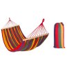 Bluegarden, hamac cu stâlp pentru 2 persoane 190x150 cm, multicolor, OGR-09018