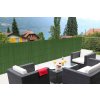 Bluegarden, husa PVC / umbra pentru terasa-balcon 100 x 300 cm, verde, OGR-20002