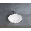 Cerano Minio, chiuveta ceramica blat 34,5x26 cm, alb lucios, CER-CER-476999