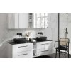 CERSANIT SZAFKA PODUMYWALKOWA LARGA 80 x 45 BIALA Kolor mebla bialy