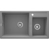 3667 zlew eridan szary metalik granit 2k 880x500x200 3 5 osprzet space saver lux