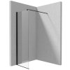 2575 scianka kerria plus walk in nero 70cm z powloka szklo totalwhite nowosc