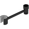 Accesorii Deante, piesa intermediara/suport dus de mana pentru robinet cada/dus, negru mat, DEA-ANB_N21U