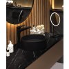 Deante Silia, chiuveta blat granit 36x36x12,5 cm, negru mat, DEA-CQS_NU4S