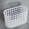 Erga, cos de baie pentru cosmetice 19x8x12 cm pentru ventuze, alb, ERG-YKA-RY.KPW0200
