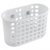 Erga, cos de baie pentru cosmetice 19x8x12 cm pentru ventuze, alb, ERG-YKA-RY.KPW0200