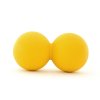 FlexiFit, minge de masaj dublă, galbenă, FIT-00216