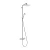 Hansgrohe Croma E, Showerpipe 280 1jet cu termostat pentru cada, crom, HAN-27687000