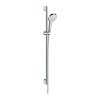 Hansgrohe Croma Select S, set de dus 1jet cu tija de dus 90 cm, alb/crom, HAN-26574400