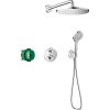 Hansgrohe Croma, sistem de duș 280 1jet cu termostat Ecostat S, crom, HAN-27954000