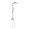 Hansgrohe Crometta E, Showerpipe 240 1jet cu robinet cu pârghie, crom, HAN-27284000