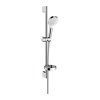Hansgrohe Crometta, Set de duș Vario cu tijă de duș 65 cm și săpun, alb/crom, HAN-26553400
