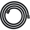Hansgrohe Designflex, furtun de duș textil 2000 mm, crom negru periat, HAN-28230340