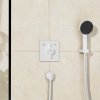 Hansgrohe DuoTurn E, robinet ascuns pentru 2 aparate, alb mat, HAN-75417700