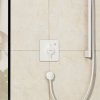 Hansgrohe DuoTurn Q, robinet ascuns pentru 1 aparat, alb mat, HAN-75614700
