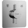 Hansgrohe DuoTurn Q, robinet ascuns pentru 2 aparate, crom, HAN-75414000