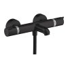 Hansgrohe Ecostat Comfort, baterie termostatică pentru baie, negru mat, HAN-13114670