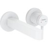 Hansgrohe Finoris, baterie de lavoar ascuns 180, instalare cu 2 orificii, EcoSmart, alb mat, HAN-76051700