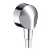 Hansgrohe FixFit E, cot de perete fără supapă de reținere, crom, HAN-27454000