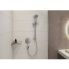 Hansgrohe FixFit E, cot de perete fără supapă de reținere, crom, HAN-27454000