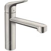 Hansgrohe Focus M42, baterie chiuvetă M421-H120, aspect oțel inoxidabil, HAN-71806800