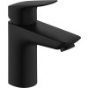 Hansgrohe Logis, baterie lavoar cu manetă 100 fără set de scurgere, negru mat, HAN-71101670