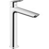 Hansgrohe Logis, Baterie lavoar Fine 240, cu priza, EcoSmart, crom, HAN-71257000