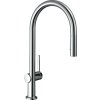 Hansgrohe M54, baterie de chiuvetă Talis cu spray extractibil, EcoSmart, crom, HAN-72842000