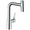 Hansgrohe M71, robinet pentru chiuveta M7115-H240 cu spray extractibil, sBOX, crom, HAN-73802000
