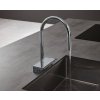 Hansgrohe M81, baterie pentru chiuvetă Aquno Select cu capăt extras și jet de duș plat, crom, HAN-73837000