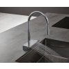 Hansgrohe M81, baterie pentru chiuvetă Aquno Select cu capăt extras și jet de duș plat, crom, HAN-73837000