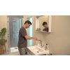 Hansgrohe Metris New, baterie pentru chiuvetă cu gura de scurgere și ieșire pivotantă, crom, HAN-31087000