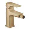 Hansgrohe Metropol, robinet bideu pe piedestal cu Push-Open, bronz periat, HAN-32520140
