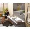 Hansgrohe Metropol, baterie pentru chiuvetă cu pârghie ascunsă, instalație cu 2 găuri, crom, HAN-74526000