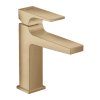 Hansgrohe Metropol, baterie lavoar 110 cu gura Push-Open, bronz periat, HAN-32507140