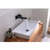 Hansgrohe Metropol, baterie lavoar ascuns 225 mm, montaj cu 2 orificii, negru mat, HAN-32526670