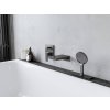 Hansgrohe Metropol, robinet de baie ascuns, crom negru periat, HAN-32545340