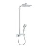 Hansgrohe Raindance E, Showerpipe 360 ​​​​1jet cu termostat ShowerTablet Select 300, crom, HAN-27288000