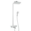 Hansgrohe Raindance Select E, Showerpipe 360 ​​​​1jet cu termostat pentru cada, crom, HAN-27113000
