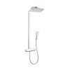 Hansgrohe Raindance Select E, set de dus Showerpipe 360 ​​​​cu termostat, EcoSmart 9 l/min, alb/crom, HAN-27286400