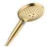 Hansgrohe Raindance Select S, duș de mână 120 3jet EcoSmart, aspect auriu lustruit, HAN-26531990