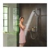 Hansgrohe Raindance Select S, set de dus 120 3jet PowderRain cu tija de dus 90 cm, crom, HAN-27667000