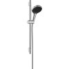 Hansgrohe Rainfinity, set de dus 130 3jet cu tija S Puro 65 cm, crom, HAN-28745000