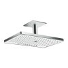Hansgrohe Rainmaker Select, duș deasupra 460 3jet EcoSmart cu braț de duș, alb/crom, HAN-24016400