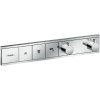 Hansgrohe RainSelect, robinet ascuns pentru 3 aparate, crom, HAN-15381000
