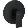 Hansgrohe Rebris E, baterie de duș ascunsă pentru iBox universal, negru mat, HAN-72668670