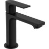Hansgrohe Rebris E, baterie lavoar 110 fără garnitură, CoolStart, negru mat, HAN-72560670
