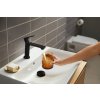Hansgrohe Rebris E, baterie lavoar 110 fără garnitură, CoolStart, negru mat, HAN-72560670