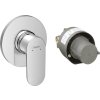Hansgrohe Rebris S, baterie de duș ascunsă, set cu corp, crom, HAN-72648000