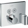 Hansgrohe Shower Select, robinet termostatic ascuns, cu 2 iesiri, crom, HAN-15765000